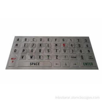 45 Key Industrial Metal Keyboard With Numeric Keypad , Rugg